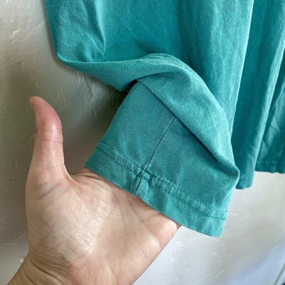 Vintage High Camp Outfitters Size Large T-Shirt - Green Lake Tahoe 100% Cotton - Picture 6 of 9